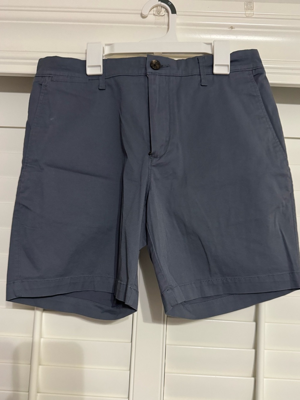 Goodfellow & Co Navy Flat-Front Chino Shorts